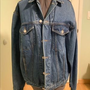 VTg denim jacket for charity ride